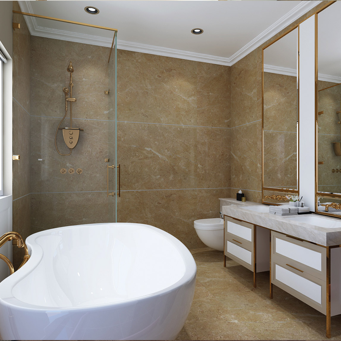 4bhk Master Bathroom